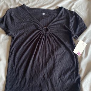 womens black t shirt